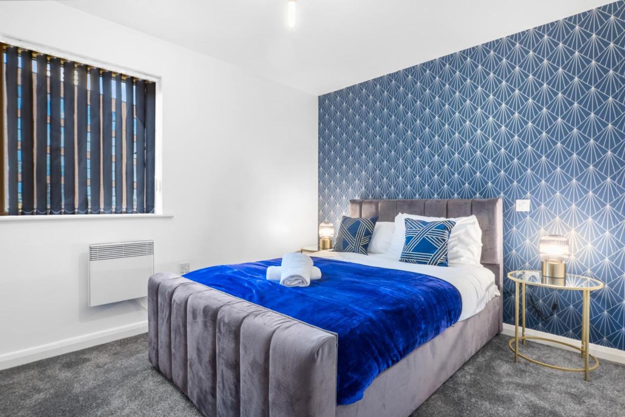 Ebra Stays - Luxury 2 Bedroom Apartment - 버밍엄 외부 사진