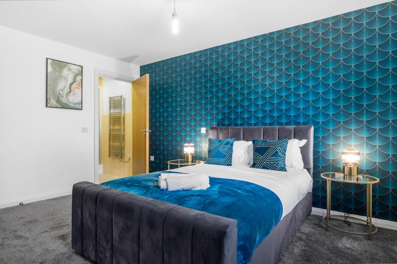 Ebra Stays - Luxury 2 Bedroom Apartment - 버밍엄 외부 사진